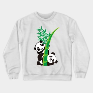 Panda and Bamboo 5 Crewneck Sweatshirt